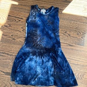 Tie dye sleeveless dress
